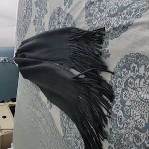 Gray oversized scarf / shawl by Lucky Brand